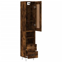 vidaXL Highboard R&auml;uchereiche 34,5x34x180 cm Holzwerkstoff