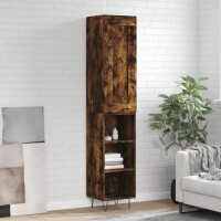 vidaXL Highboard R&auml;uchereiche 34,5x34x180 cm Holzwerkstoff