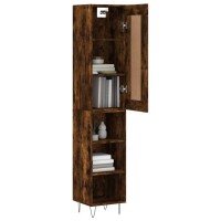 vidaXL Highboard R&auml;uchereiche 34,5x34x180 cm Holzwerkstoff