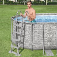 Bestway Pool-Set Power Steel Swim Vista Serie 549x274x122 cm