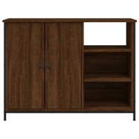 vidaXL Sideboard Braun Eichen-Optik 100x33x75 cm Holzwerkstoff