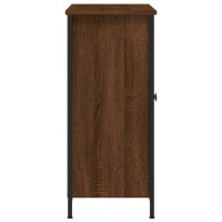 vidaXL Sideboard Braun Eichen-Optik 100x33x75 cm Holzwerkstoff