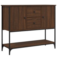 vidaXL Sideboard Braun Eichen-Optik 100x36x85 cm...