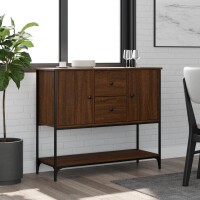 vidaXL Sideboard Braun Eichen-Optik 100x36x85 cm Holzwerkstoff