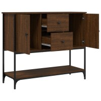 vidaXL Sideboard Braun Eichen-Optik 100x36x85 cm Holzwerkstoff