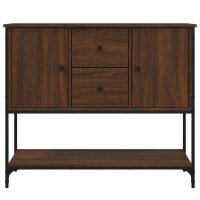 vidaXL Sideboard Braun Eichen-Optik 100x36x85 cm Holzwerkstoff