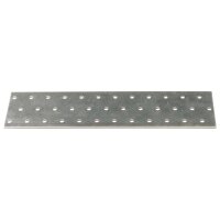 vidaXL Lochplatten 40 Stk. 2 mm 240x60 mm Verzinkter Stahl