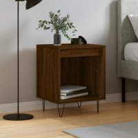vidaXL Nachttisch Braun Eichen-Optik 40x35x50 cm...