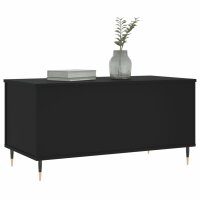 vidaXL Couchtisch Schwarz 90x44,5x45 cm Holzwerkstoff