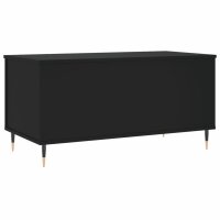 vidaXL Couchtisch Schwarz 90x44,5x45 cm Holzwerkstoff