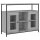 vidaXL Sideboard Grau Sonoma 100x35x80 cm Holzwerkstoff