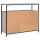 vidaXL Sideboard Grau Sonoma 100x35x80 cm Holzwerkstoff