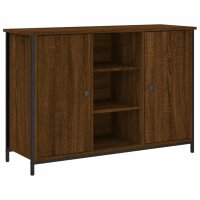 vidaXL Sideboard Braun Eichen-Optik 100x35x70 cm...