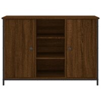 vidaXL Sideboard Braun Eichen-Optik 100x35x70 cm Holzwerkstoff