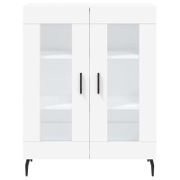 vidaXL Highboard Wei&szlig; 69,5x34x180 cm Holzwerkstoff