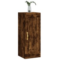 vidaXL Wandschrank R&auml;uchereiche 34,5x34x90 cm Holzwerkstoff