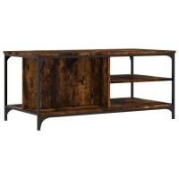 vidaXL Couchtisch R&auml;uchereiche 100x50x45 cm Holzwerkstoff