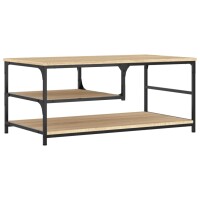 vidaXL Couchtisch Sonoma-Eiche 90x49x40 cm Holzwerkstoff