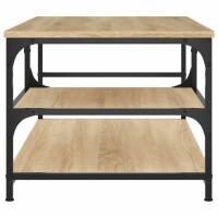 vidaXL Couchtisch Sonoma-Eiche 90x49x40 cm Holzwerkstoff