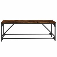 vidaXL Couchtisch R&auml;uchereiche 100x50x35 cm Holzwerkstoff