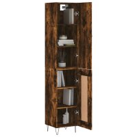 vidaXL Highboard R&auml;uchereiche 34,5x34x180 cm Holzwerkstoff