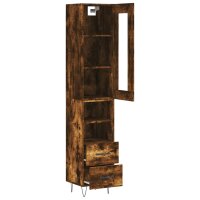 vidaXL Highboard R&auml;uchereiche 34,5x34x180 cm Holzwerkstoff