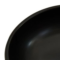 vidaXL Aufsatzwaschbecken Mehrfarbig Rund Ø41x14 cm Keramik