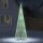 vidaXL Weihnachtsbaum Kegelform 688 LEDs Kaltweiß 300 cm