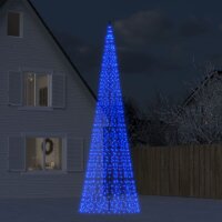 vidaXL LED-Weihnachtsbaum für Fahnenmast 1534 LEDs...