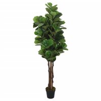 vidaXL Feigenbaum Künstlich 180 Blätter 150 cm Grün
