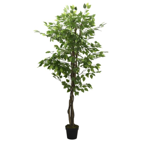 vidaXL Ficusbaum K&uuml;nstlich 1008 Bl&auml;tter 180 cm Gr&uuml;n