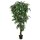 vidaXL Mangobaum K&uuml;nstlich 300 Bl&auml;tter 80 cm Gr&uuml;n