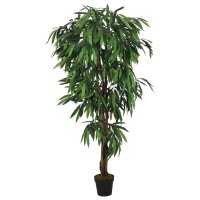 vidaXL Mangobaum Künstlich 600 Blätter 150 cm...