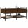 vidaXL Couchtisch Braun Eichen-Optik 99x50x50 cm Holzwerkstoff