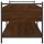 vidaXL Couchtisch Braun Eichen-Optik 99x50x50 cm Holzwerkstoff