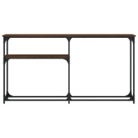 vidaXL Konsolentisch Braun Eichen-Optik 145x22,5x75 cm Holzwerkstoff