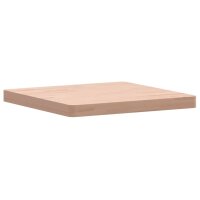 vidaXL Tischplatte 50x50x4 cm Quadratisch Massivholz Buche