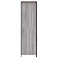 vidaXL Highboard Grau Sonoma 62x36x121,5 cm Holzwerkstoff