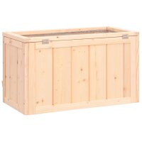 vidaXL Hamsterk&auml;fig 60x30x35 cm Massivholz Tanne