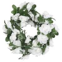 vidaXL Künstliche Blumengirlanden 6 Stk. Weiß...