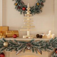 vidaXL Weihnachtsbaum Holz zum Schmücken 60 cm...