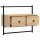 vidaXL TV-Wandschrank Sonoma-Eiche 60,5x30x51 cm Holzwerkstoff