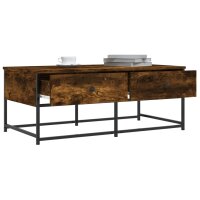 vidaXL Couchtisch R&auml;uchereiche 100x51x40 cm Holzwerkstoff