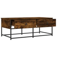 vidaXL Couchtisch R&auml;uchereiche 100x51x40 cm Holzwerkstoff