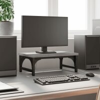 vidaXL Monitorständer Grau Sonoma 37x23x14 cm...