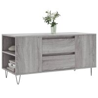 vidaXL Couchtisch Grau Sonoma 102x44,5x50 cm Holzwerkstoff