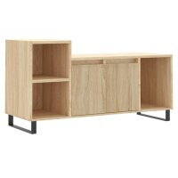 vidaXL TV-Schrank Sonoma-Eiche 100x35x55 cm Holzwerkstoff