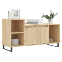 vidaXL TV-Schrank Sonoma-Eiche 100x35x55 cm Holzwerkstoff