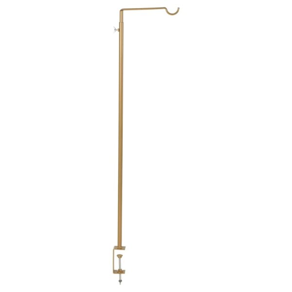 H&amp;S Collection Tischhaken mit Klemme 20x90 cm Golden