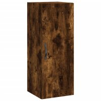 vidaXL Wandschrank R&auml;uchereiche 34,5x34x90 cm Holzwerkstoff